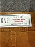 Gap Brown Cords Size 12 - photo 6