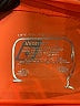 Level Six Color Block Orange Rash Guard Size L - photo 6