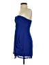 GB 100% Polyester Blue Cocktail Dress Size S (estimated) - photo 5