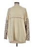 E. Luna Tan Turtleneck Sweater Size S - photo 1