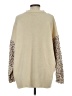 E. Luna Tan Turtleneck Sweater Size S - photo 2