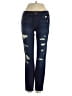 J Brand Hearts Blue Jeans Size 25 waist - photo 1