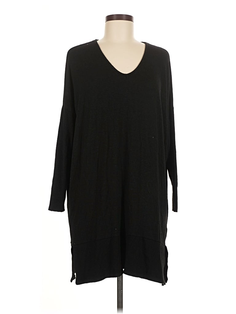 Pre-owned American Eagle Outfitters Poncho In Black