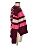 In Cashmere Stripes Burgundy Pullover Sweater Size L - photo 4