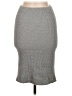 Assorted Brands Solid Gray Casual Skirt One size - photo 2