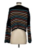 Lovestitch 100% Acrylic Stripes Black Pullover Sweater Size S - photo 2