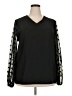 Unbranded Black Long Sleeve Blouse Size XXL - photo 1
