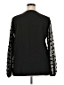 Unbranded Black Long Sleeve Blouse Size XXL - photo 2