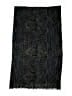 CAbi 100% Rayon Black Blue Scarf One size - photo 2