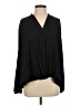 Vince. 100% Polyester Black Long Sleeve Blouse Size S - photo 1