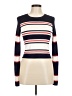 Trouve Stripes Ivory Blue Pullover Sweater Size M - photo 1
