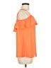 Walmart 100% Polyester Orange Sleeveless Blouse Size M (estimated) - photo 4