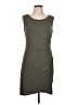 AVLN Studio Solid Gray Casual Dress Size L - photo 1