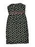 Maeve Polka Dots Black Cocktail Dress Size 0 - photo 1