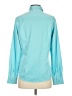 Siliteelon Teal Blue Long Sleeve Blouse Size S - photo 2