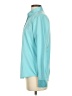 Siliteelon Teal Blue Long Sleeve Blouse Size S - photo 5