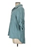 Hayden Teal 3/4 Sleeve Button-Down Shirt Size L - photo 5