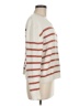 Kule Stripes Ivory Pullover Sweater Size M - photo 4