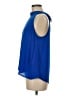 Le Lis Blue Sleeveless Blouse Size M - photo 5