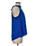 Le Lis Blue Sleeveless Blouse Size M - photo 4