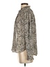 Free People 100% Polyester Silver Long Sleeve T-Shirt Size S - photo 5