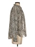 Free People 100% Polyester Silver Long Sleeve T-Shirt Size S - photo 4