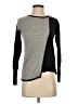 Bela NYC Houndstooth Black Pullover Sweater Size 2 - photo 1