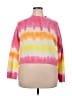 Adora Tie-dye Pink Pullover Sweater Size 2X (estimated) - photo 1