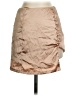 Assorted Brands 100% Polyester Solid Tan Casual Skirt Size S - photo 1