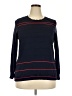 Basic Editions Blue Pullover Sweater Size XXL - photo 1