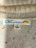 C&C California Stars Gold Pullover Sweater Size S - photo 7