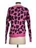 Scoop Animal Print Pink Pullover Sweater Size S - photo 2