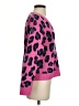 Scoop Animal Print Pink Pullover Sweater Size S - photo 4