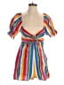 ASOS Stripes Multi Color White Romper Size 4 - photo 1