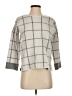 Tahari Plaid Gray Cardigan Size XS - photo 1