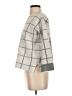 Tahari Plaid Gray Cardigan Size XS - photo 5
