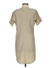 Stile Benetton 100% Polyester Solid Tan Casual Dress Size XS - photo 2