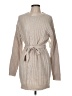 Trixxi Solid Tan Pullover Sweater Size M - photo 1