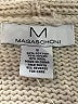 M Magaschoni Ivory Cardigan Size S - photo 7