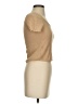 MNG Tan Short Sleeve Top Size XS - photo 4