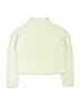 Zara Solid Green White Turtleneck Sweater Size 11 - 12 - photo 1