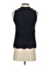 J.Crew Floral Black Sleeveless Blouse Size XXS - photo 2