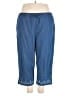 Assorted Brands 100% Cotton Blue Casual Pants Size 2X - photo 1