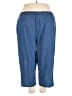Assorted Brands 100% Cotton Blue Casual Pants Size 2X - photo 2