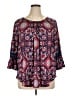Ruby Rd. Red 3/4 Sleeve Blouse Size XL - photo 1