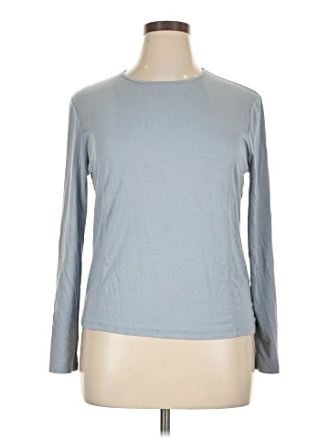 AK Anne Klein Long Sleeve T-Shirt (view 1)