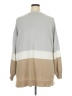 Lane Bryant 100% Acrylic Color Block Gray Pullover Sweater Size 22 Plus (5) - photo 2