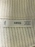 MNG Stripes Ivory Turtleneck Sweater Size XS - photo 7