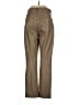 Gap 100% Polyester Brown Casual Pants Size 26 waist short - photo 2