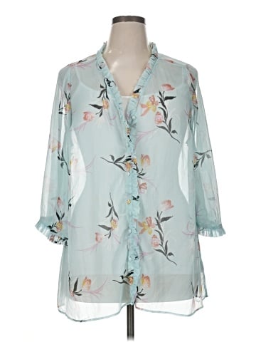 Jessica Simpson 3/4 Sleeve Blouse (view 1)